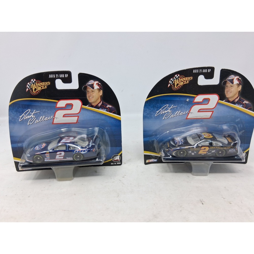 Rusty Wallace #2 Miller Lite Dodge Intrepid Winner's Circle 1:64 Diecast 2pk. N